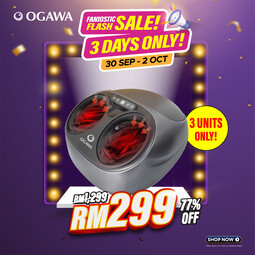 [Apply Code: 6TT31] Ogawa iReflex Foot Massager*